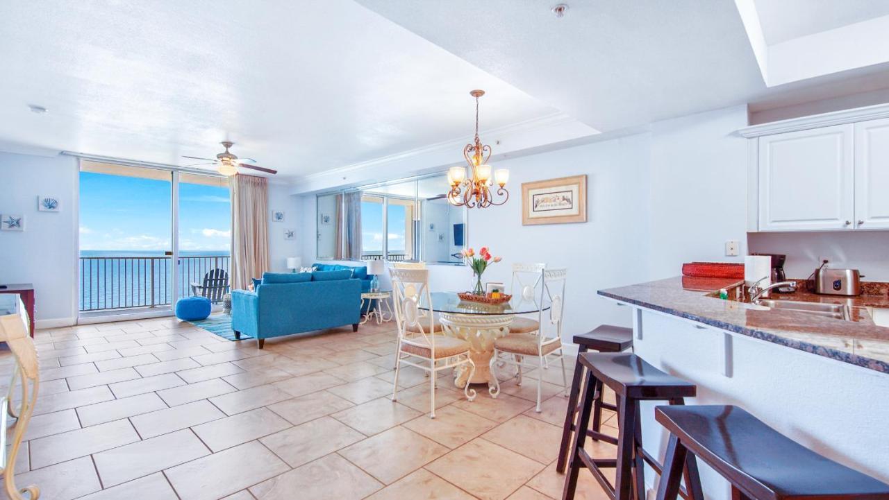 Beachfront Spacious Renovated Condo - Pools, Hot Hub, Spa - Walk To Pier Park In Pcb Panama City Beach Dış mekan fotoğraf