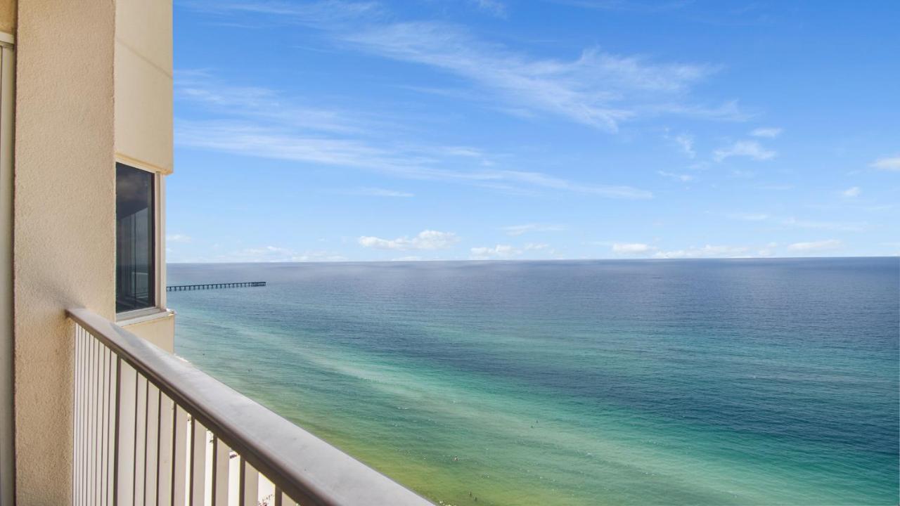 Beachfront Spacious Renovated Condo - Pools, Hot Hub, Spa - Walk To Pier Park In Pcb Panama City Beach Dış mekan fotoğraf