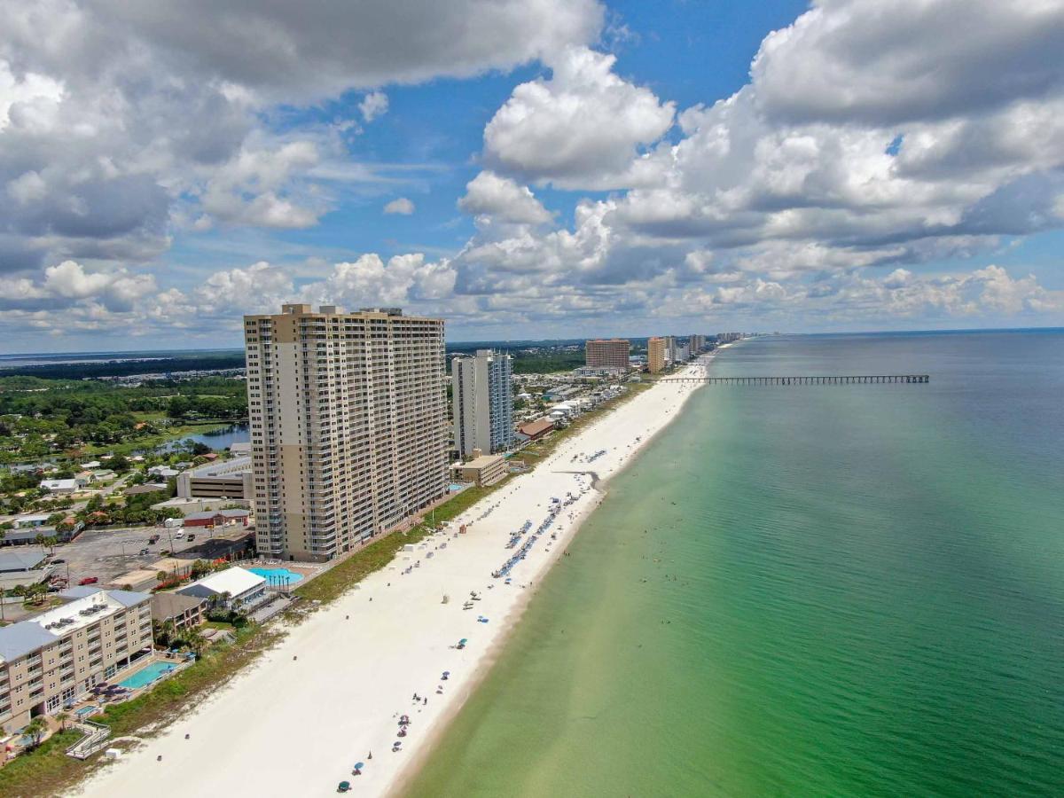 Beachfront Spacious Renovated Condo - Pools, Hot Hub, Spa - Walk To Pier Park In Pcb Panama City Beach Dış mekan fotoğraf