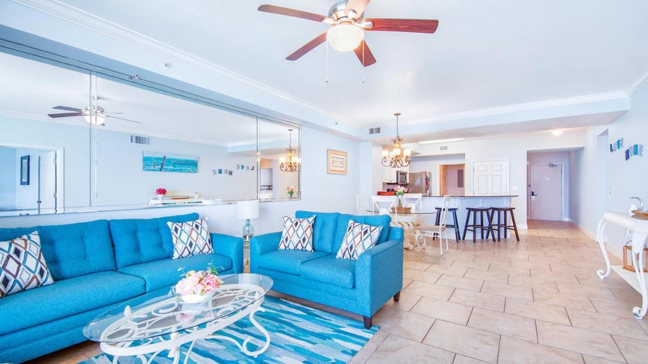 Beachfront Spacious Renovated Condo - Pools, Hot Hub, Spa - Walk To Pier Park In Pcb Panama City Beach Dış mekan fotoğraf