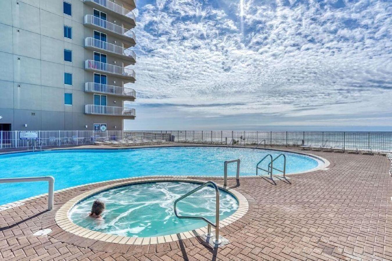 Beachfront Spacious Renovated Condo - Pools, Hot Hub, Spa - Walk To Pier Park In Pcb Panama City Beach Dış mekan fotoğraf